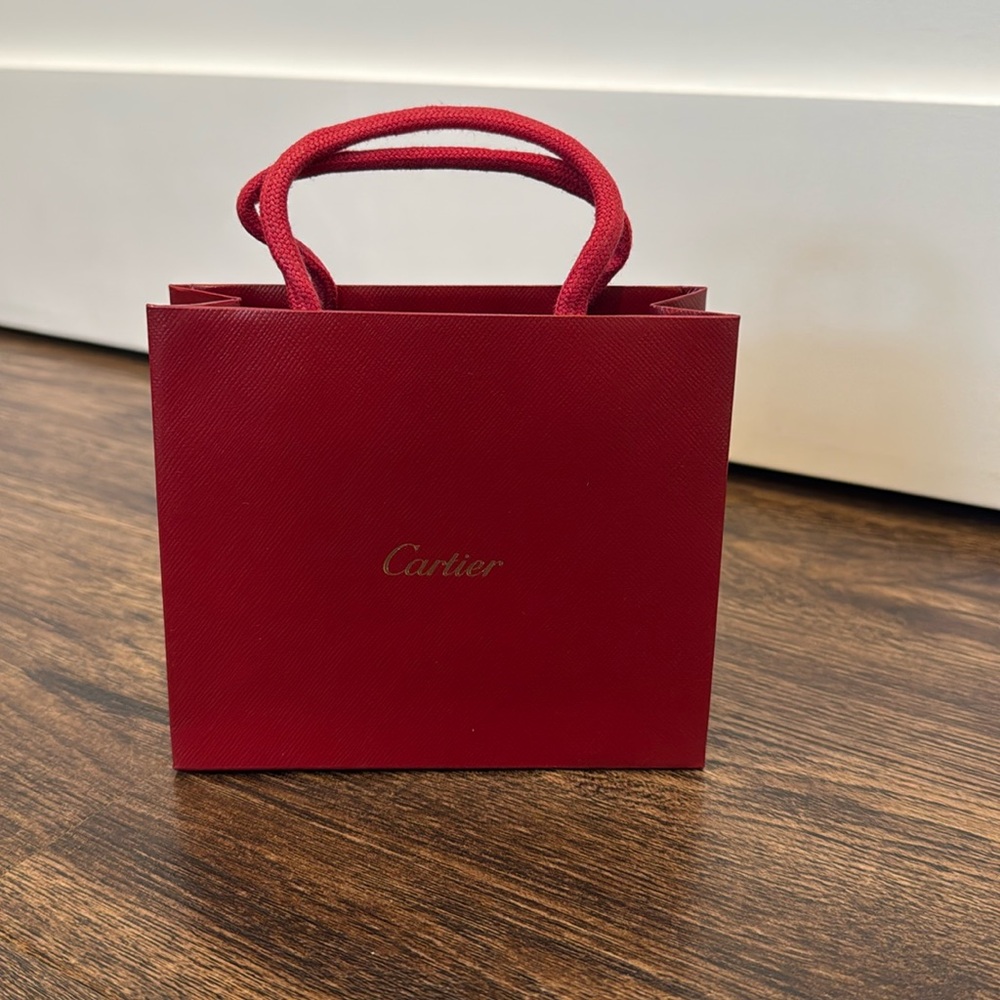 Cartier mini shopping bag